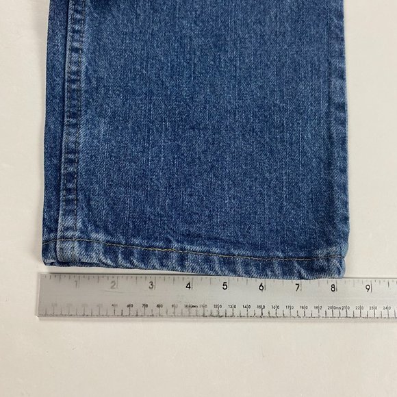 NWT Wrangler Five Star Regular Fit Jeans Mens 33 x 30 Cotton Blue - Picture 8 of 14